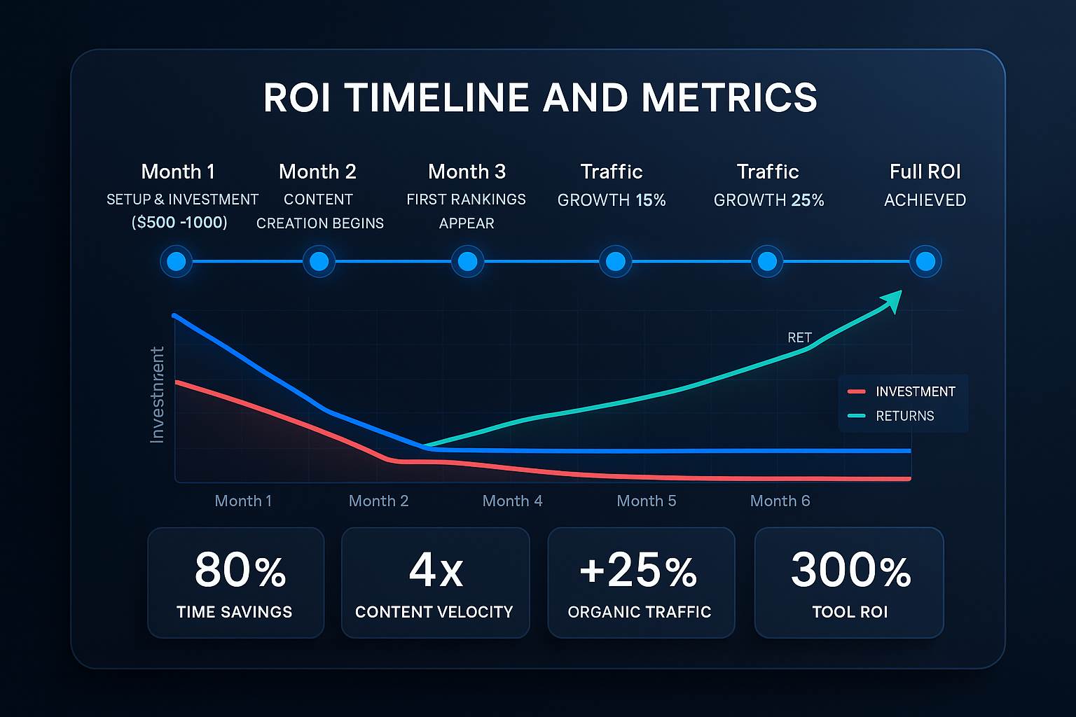 ROI Timeline and Investment Metrics for AI SEO Tools